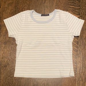 brandy melville striped tee
